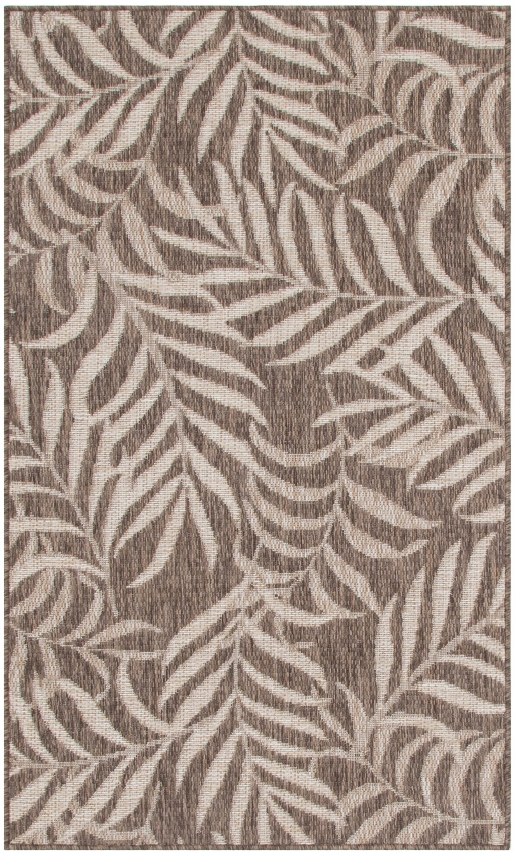 Nourison Home Nourison Garden Oasis GOA01 3' x 5' Mocha Tropical Rug