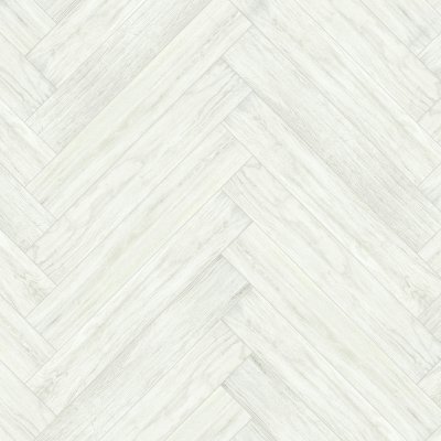Qualis Ceramica Lustre Bright White 6X36F - Herringbone
