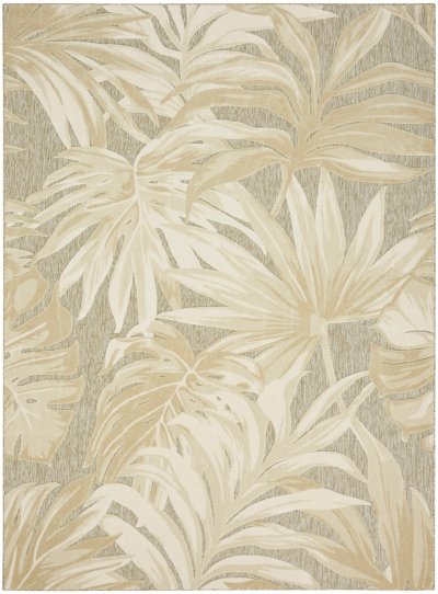 Nourison Home Nourison Aloha ALH43 2'8" x 4' Ivory Sage Modern Rug - 7'10" x 10'6"