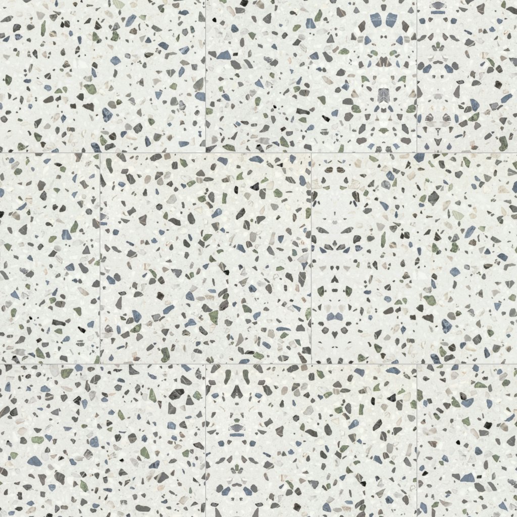 Daltile Outlander Marine, Square, 24X24, Medio, Stepwise, Matte - Marine