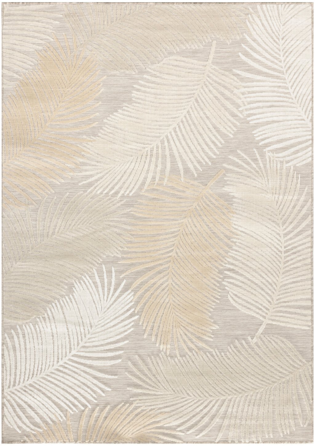 Nourison Home Nourison Suncoast SNC03 4' x 6' Beige Tropical Rug