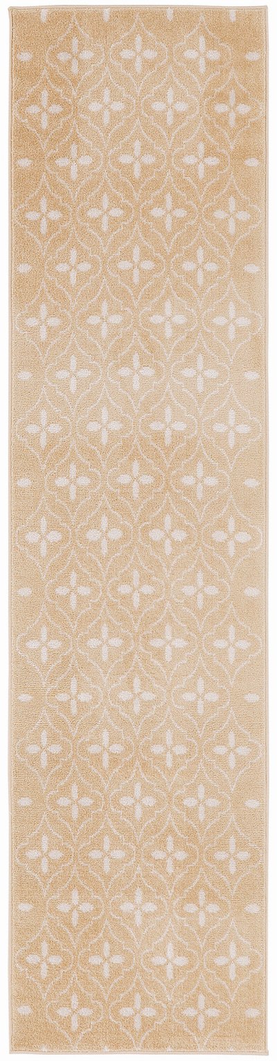 Nourison Home Nourison Nourison Essentials NRE04 6' x 9' Beige Ivory Modern Rug - 2'2" x 7'6"