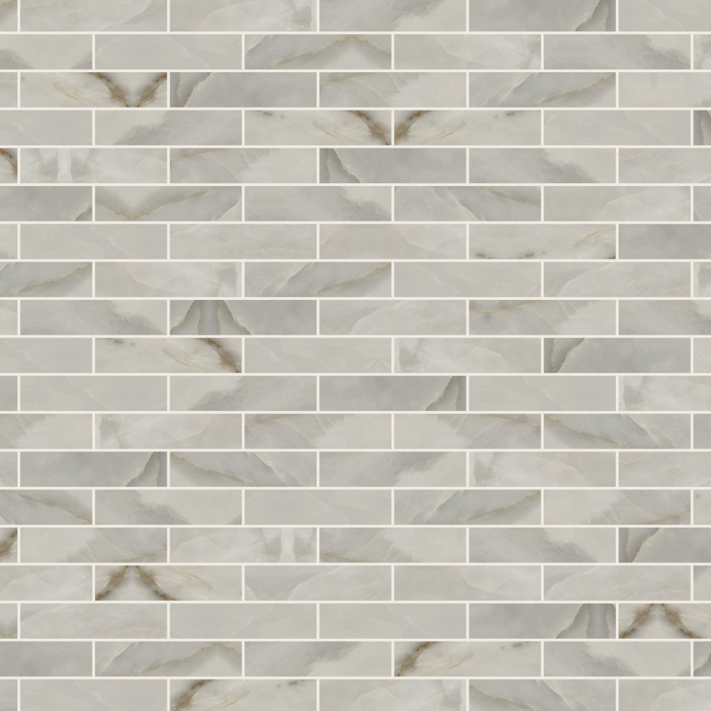 Qualis Ceramica Romance Magical Dark Grey 3X12 Polished - Dark Grey
