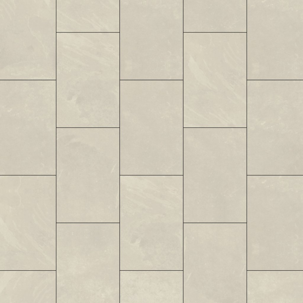 Karndean Designflooring IVORY RIVEN SLATE ST18 - BEIGE, CREAM