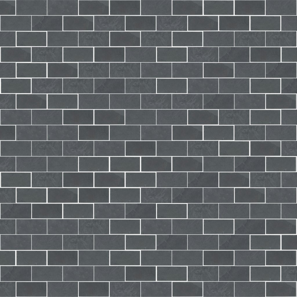 MSI Montauk Black Subway Tile 3X6 - Black