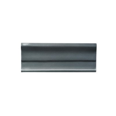 Marble Systems Indigo Moresque Glossy Rail Ceramic Moldings 2 1/4x6 - Indigo Moresque - 2 1/4" x 6" x 3/8"
