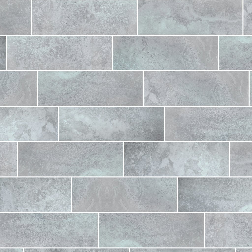 Qualis Ceramica QU Siena Grigio 8X24W - Grey
