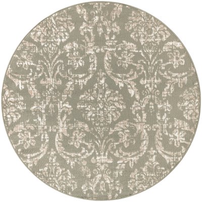 Nourison Home Nourison Jubilant JUB09 2' x 4' Olive Vintage Indoor Rug - 5'3" Round