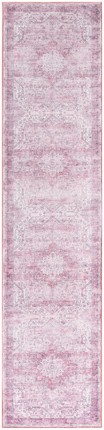 Nourison Home Nourison Nourison Washables NWB15 5'2" x 7' Pink Vintage Indoor Rug - 2'2" x 8'