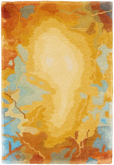 Nourison Home Nourison Prismatic PRS29 9'9" x 13'9" Gold Multicolor Modern Indoor Rug - 2' x 3'