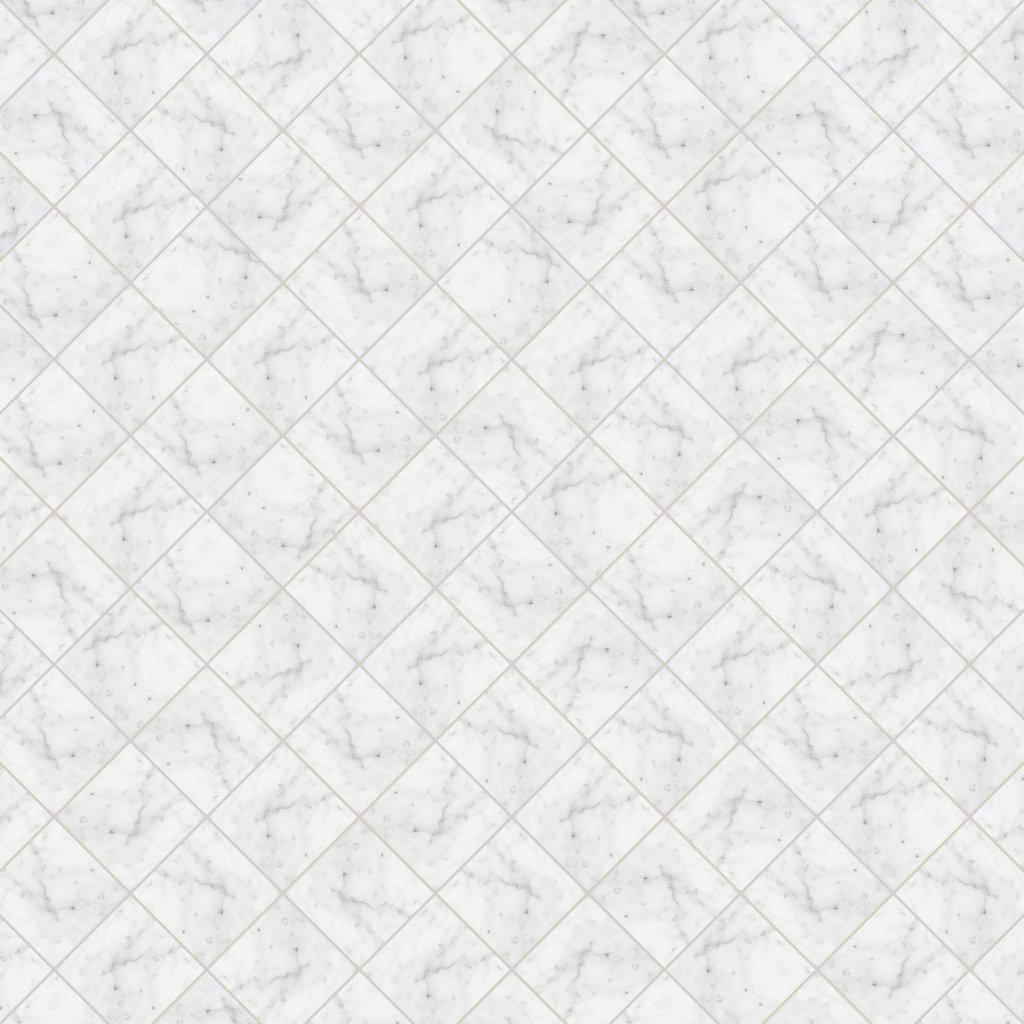 Qualis Ceramica Bianco Venatino 6x6 Honed