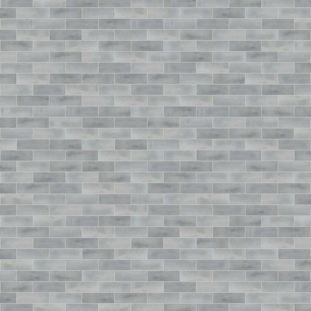 Qualis Ceramica Aruba 2x6 Steel Gloss