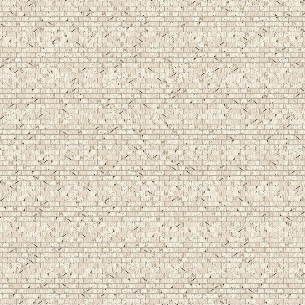 Marble Systems Ivory Wall Decos 1x2 Travertine Mosaic 12x12 - Ivory