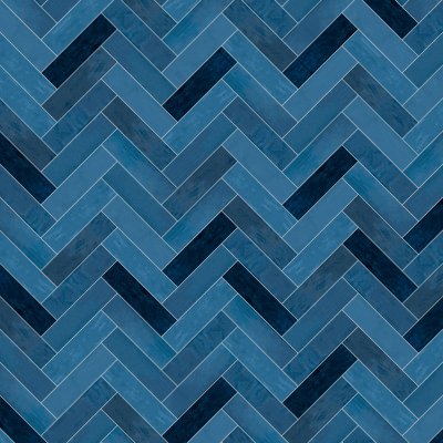 Qualis Ceramica Morocco 3x11 Blue Gloss - 3" x 11"