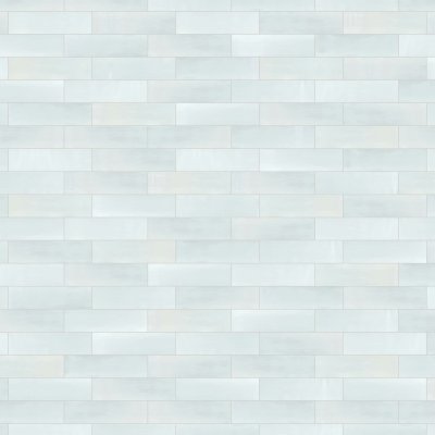 Qualis Ceramica Morocco 3x11 White Gloss - Alternating 1/3