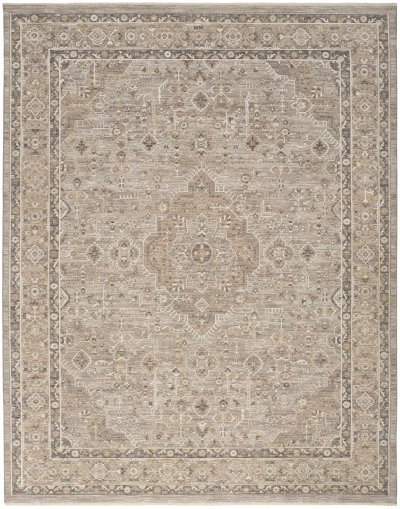 Nourison Home Nourison Harbor HRB02 9'6" x 13'2" Grey Vintage Indoor Rug - 9'6" x 13'2"