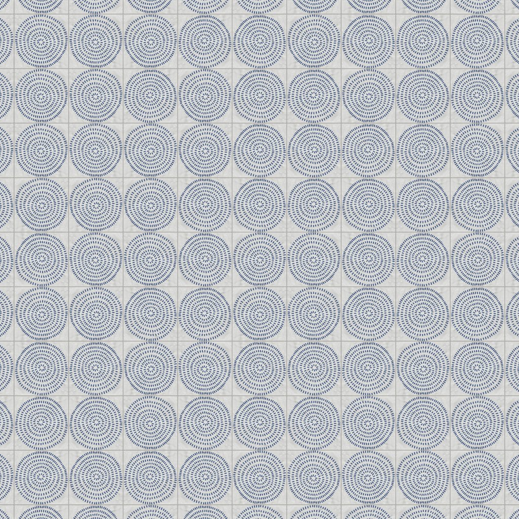 Marble Systems Batik 5 Square 1/2 Glazed Terracotta Tile 6x6 - Batik 5 Square 1/2