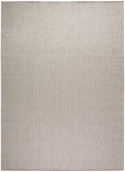 Nourison Home Nourison Horizon Indoor/Outdoor HOZ02 6' x 9' Grey Modern Rug - 8' x 10'