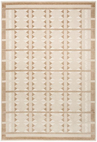 Nourison Home Nourison Nordic NRC06 8' x 10' Taupe Modern Indoor Rug - 5' x 7'