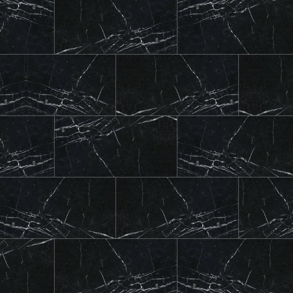 Emser Tile POLISHED -MAR - Marquina Black