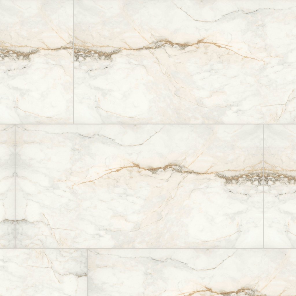 Qualis Ceramica Treasure Perfect Calacatta 24x48 Polished