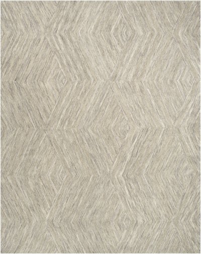 Nourison Home Nourison Graceful GRU03 3'9" x 5'9" Grey Modern Indoor Rug - 8'6" x 11'6"