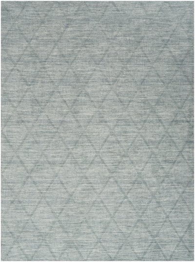 Nourison Home Nourison Wool Haven WOH01 5'3" x 7'3" Blue Modern Indoor Rug - 3'9" x 5'9"