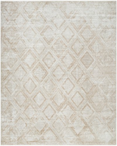 Nourison Home Nourison Dekor DEK05 5'3" x 7' Ivory Beige Modern Indoor Rug - 7'10" x 9'10"