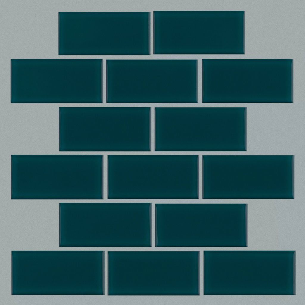 Shaw Floors ASCENDANT 2x4 Mosaic - Viridian