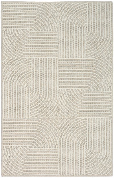 Nourison Home Nourison Natural Texture NTX02 9' x 12' Beige Ivory Modern Indoor Rug - 2'2" x 3'9"