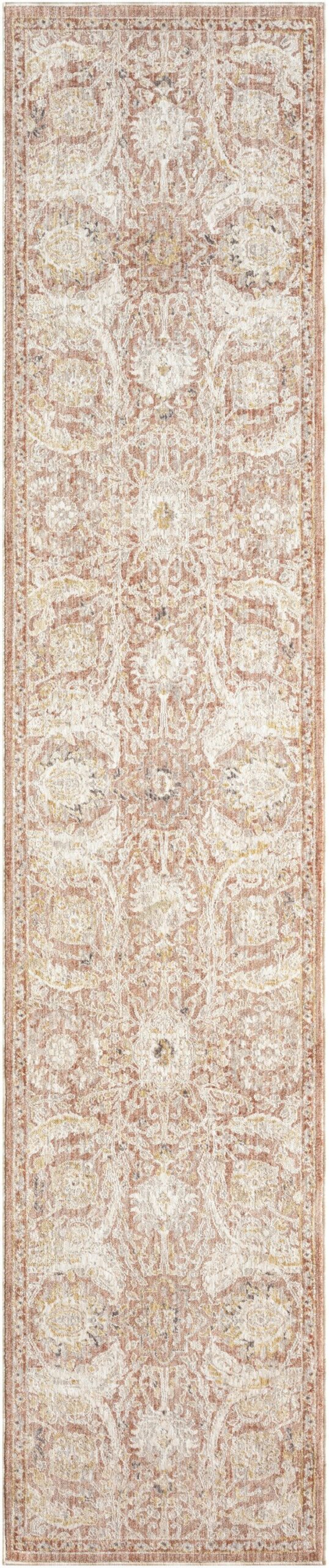 Nourison Home Nourison Heirloom Blend HBL03 2'2" x 10' Brick Vintage Indoor Rug