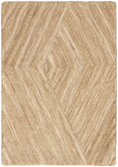 Nourison Home Nourison Graceful GRU03 3'9" x 5'9" Taupe Modern Indoor Rug - 3'9" x 5'9"