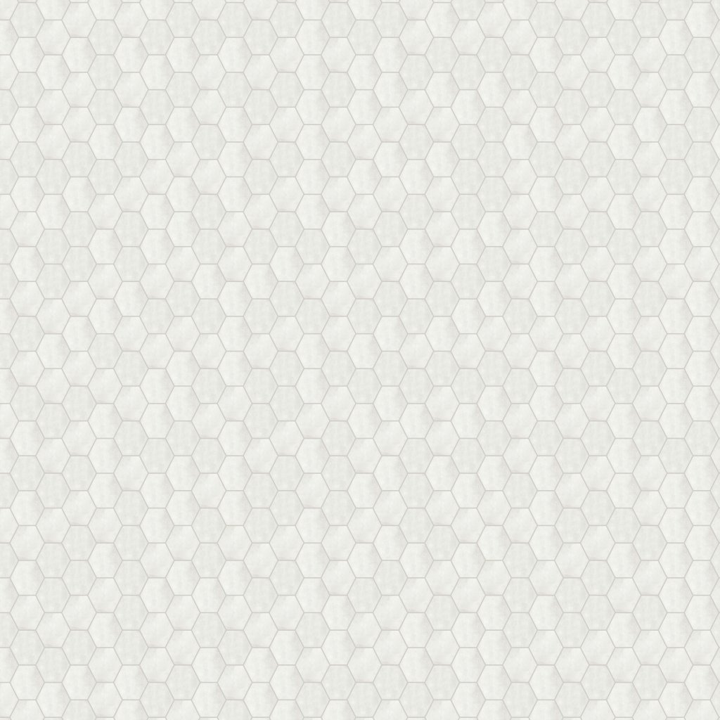 Qualis Ceramica Form 7" Hexagon Ivory