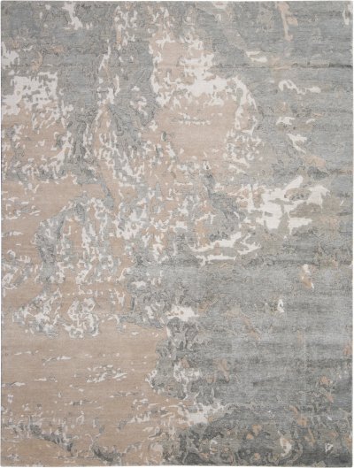 Nourison Home Nourison Silk Shadows SHA17 3'9" x 5'9" Sand Modern Indoor Rug - 5'6" x 7'5"