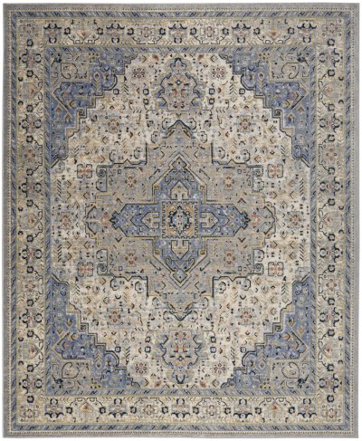 Nourison Home Nourison Nourison Essentials Persian NRE07 4' x 6' Blue Vintage Rug - 8' x 10'