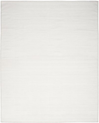 Nourison Home Nourison Washable Essentials WAE01 2' x 6' Ivory Grey Modern Indoor Rug - 6' x 9'