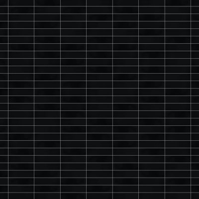 Marble Systems Black Vinyl Glossy Thin Brick Tile 2 1/8x7 1/2 - Black Vinyl - 2 1/8" x 7 1/2" x 1/2"