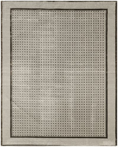 Nourison Home Nourison Nordic NRC03 9' x 12' Ivory Grey Modern Indoor Rug - 8' x 10'