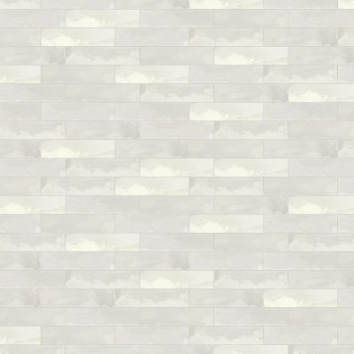 Qualis Ceramica Grand Cayman 3x12 Kai White - Alternating 1/3