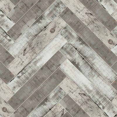 Qualis Ceramica Muskoka 6x36 Smoke - Herringbone