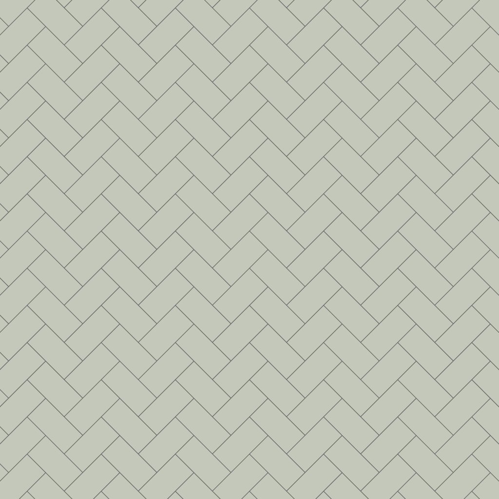 Qualis Ceramica Traditions Soft Sage 3X6 Glossy - Sage