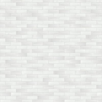 Qualis Ceramica Lisbon 2X6 White - Alternating 1/2