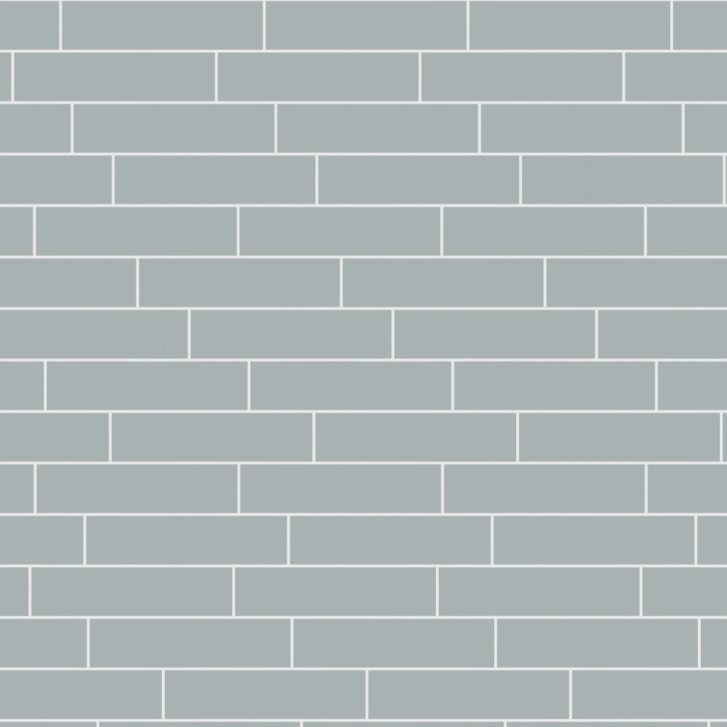 Qualis Ceramica Traditions Cloud Blue 4X16 Glossy - Blue