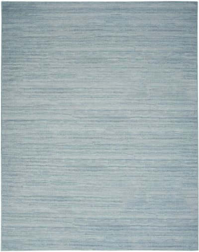 Nourison Home Nourison Washable Essentials WAE01 4' x 6' Aqua Modern Indoor Rug - 9'2" x 12'