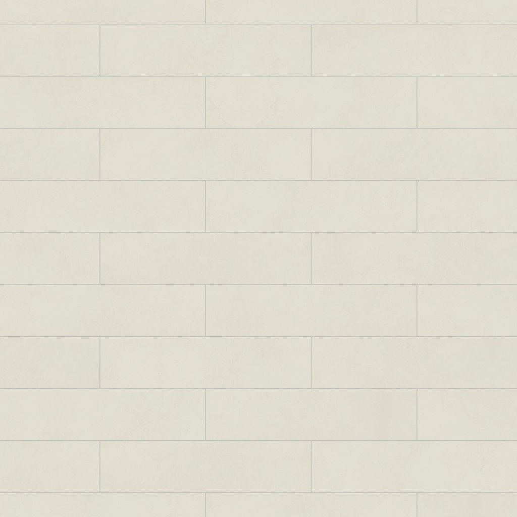Daltile Indoterra White Desert, Rectangle, 6X24, Stepwise, Matte - White Desert