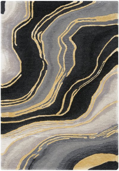 Nourison Home Nourison Prismatic PRS31 8'6" x 11'6" Charcoal Grey Modern Indoor Rug - 2' x 3'