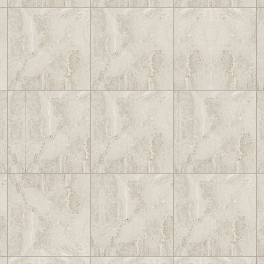 Marble Systems Diana Royal Antiqued Marble Tile 18x18 - Diana Royal