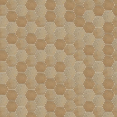 Qualis Ceramica Alma 5.5x6.3 Terra Hexagon - 5.5" x 6.3"