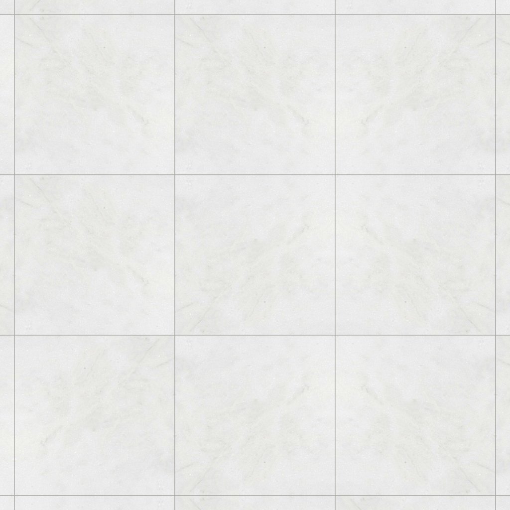 Marble Systems Glacier Honed Marble Tile 18x18 - Glacier