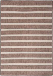 Nourison Positano POS03 7' x 10' Natural Ivory Modern Rug -